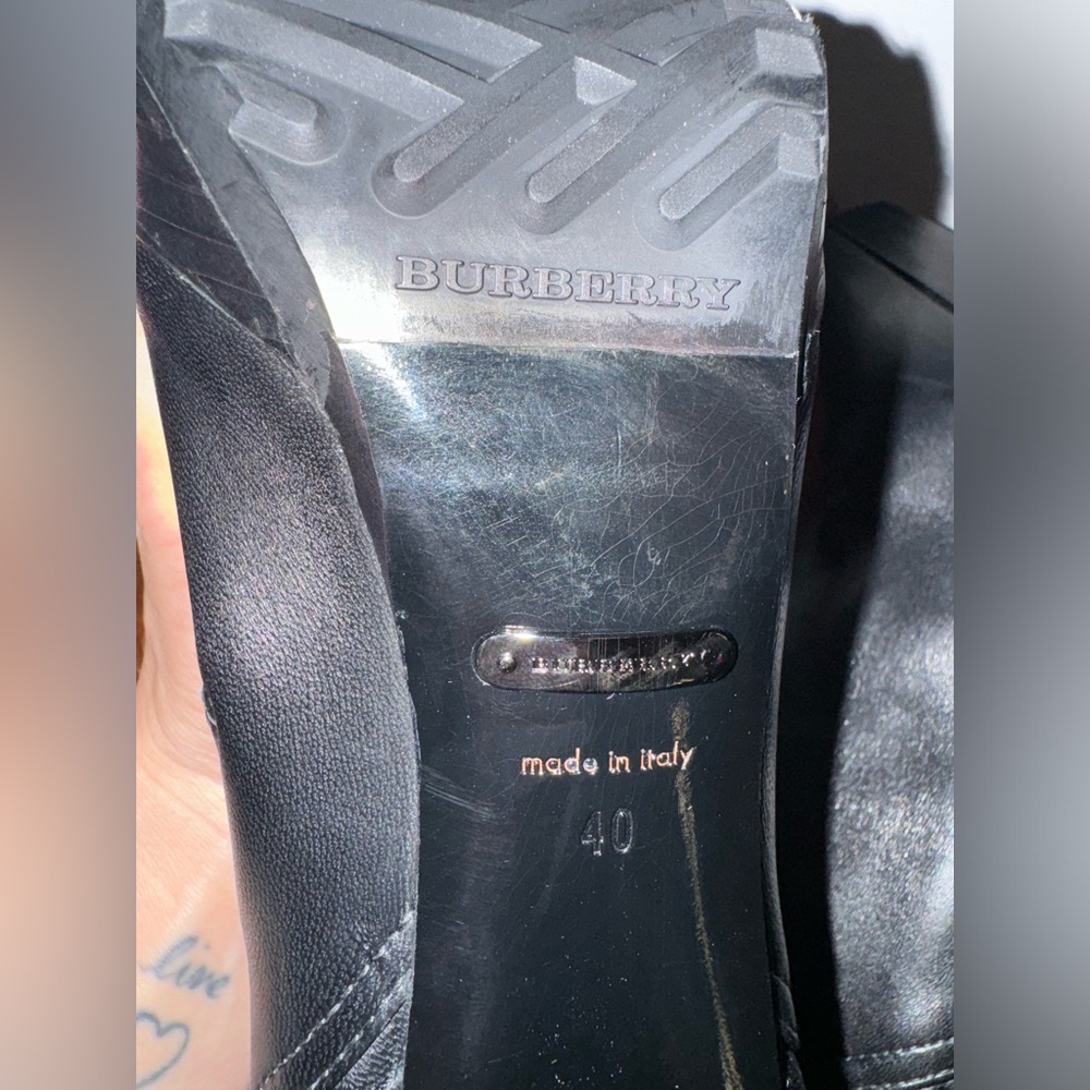 Burberry thigh high heels - Picture 3 of 4